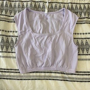 Cropped lululemon tank